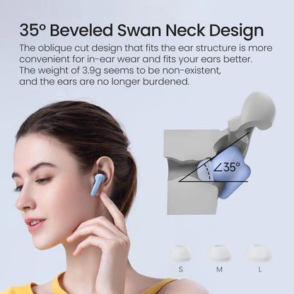 HAYLOU GT7 Neo TWS Wireless Earbuds Bluetooth5.4