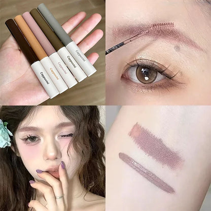Natural Eyebrow Enhancer Dye Gel Tint Set Waterproof Long Lasting Quick Dry Dyeing Brow Tattoo Tinted Cream Brow Makeup Cosmetic