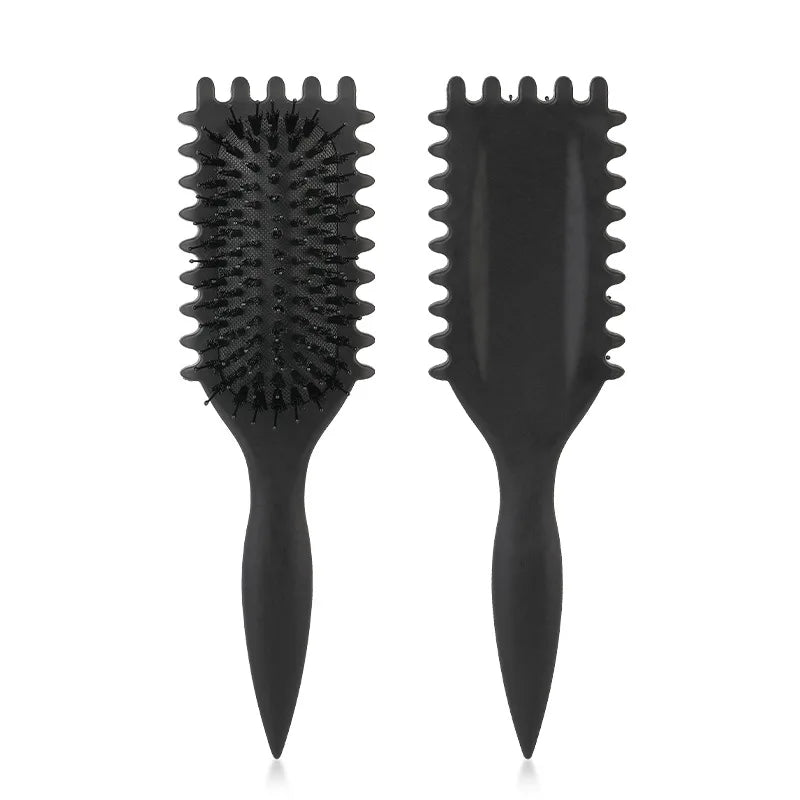1PCS Curly Hair Definition Styling Brush Wrinkle Removal Hair Brush Entangled Wet Curly Hair Comb Styling Curly Brush Hair Tool