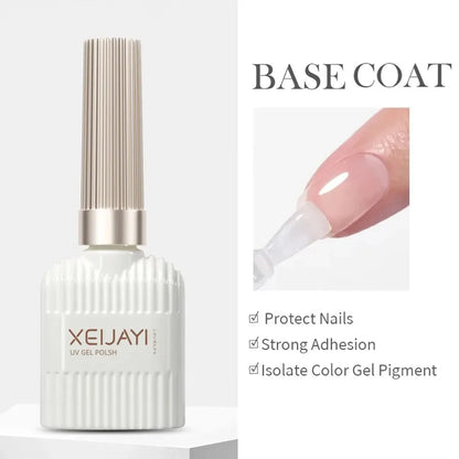 1pc 10ml Clear Building Nail Gel Nail Polish For Strengthener Gel Extension Gel Base Coat In A Bottle Soak Off UV LED Gel Nail