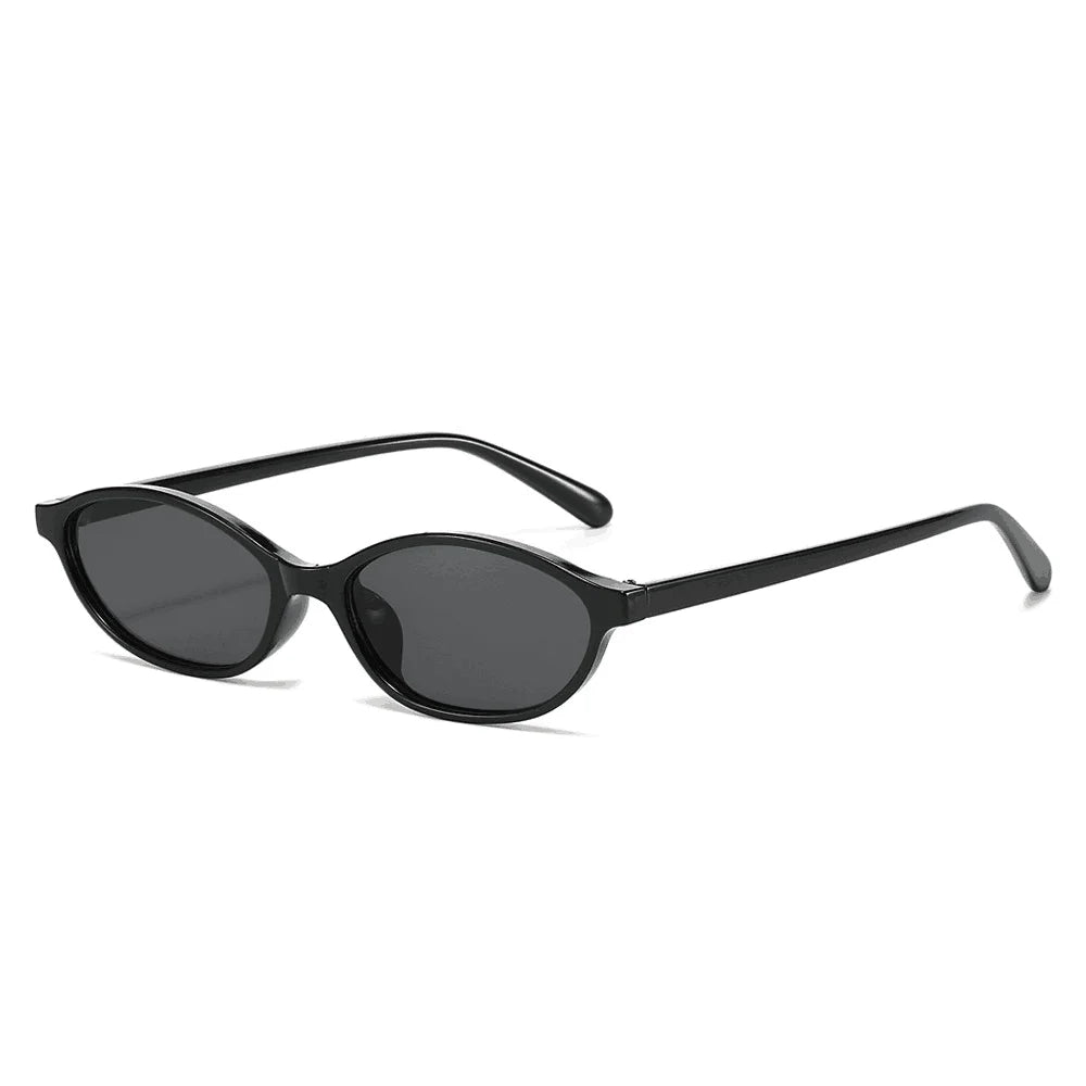 Women's Leopard Brown Sunglasses Fashion Brand Small Frame Sun Glasses Ladies Retro Oval Eyewear Shade Oculus De Sol