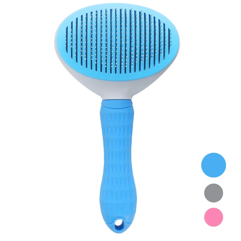 Self-cleaning Pet Hair Remove Comb Cat Slicker Brush