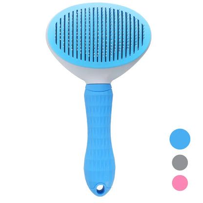 Self-cleaning Pet Hair Remove Comb Cat Slicker Brush