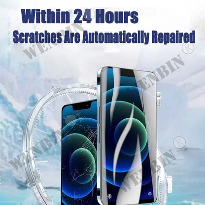 5Pcs Hydrogel Film For Samsung S25 S24 S23 S22 Ultra Plus S24 FE Full Cover Screen Protector