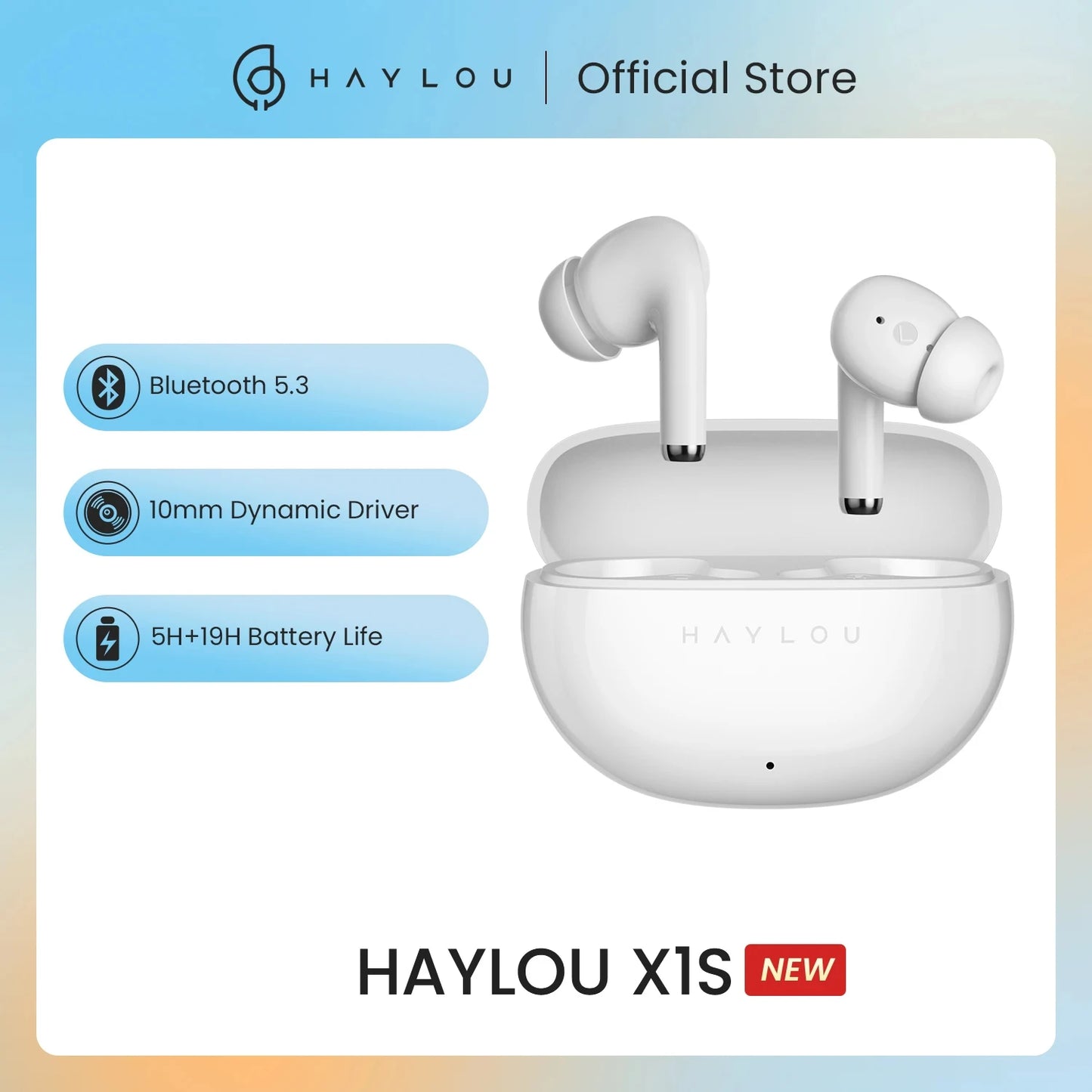 HAYLOU X1S True Wireless Bluetooth Headset Bluetooth 5.3