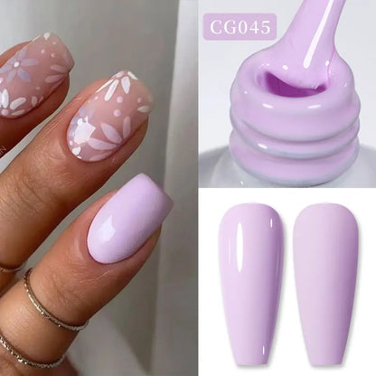 BORN PRETTY 10ml Glitter Silver Liner Paint Gel Nail Polish Line Stripe Gel Vernis Semi Permanent for Drawing Line French Nails
