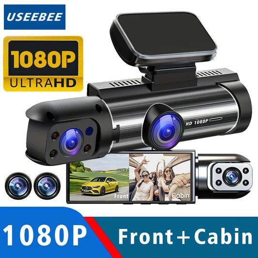 Dual Lens Car DVR FHD 1920*1080P Dash Camera