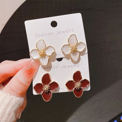 Flower Stud Earrings for Women Gir