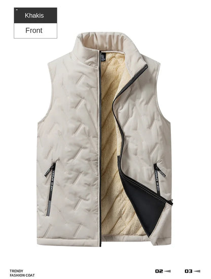 Autumn and winter fashion men's cotton vest jacket