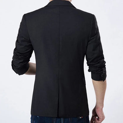 Mens Blazers Coat Autumn Spring Lightweight