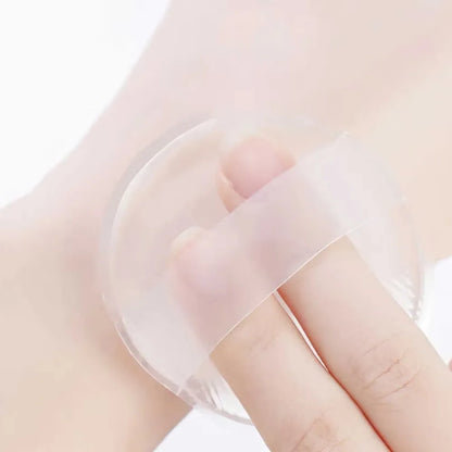 1/3pcs Jelly Soft Silicone Gel Powder Puff Sponge for Cosmetic Face Foundation BB Cream No Powder Eating Powder Makeup Tool