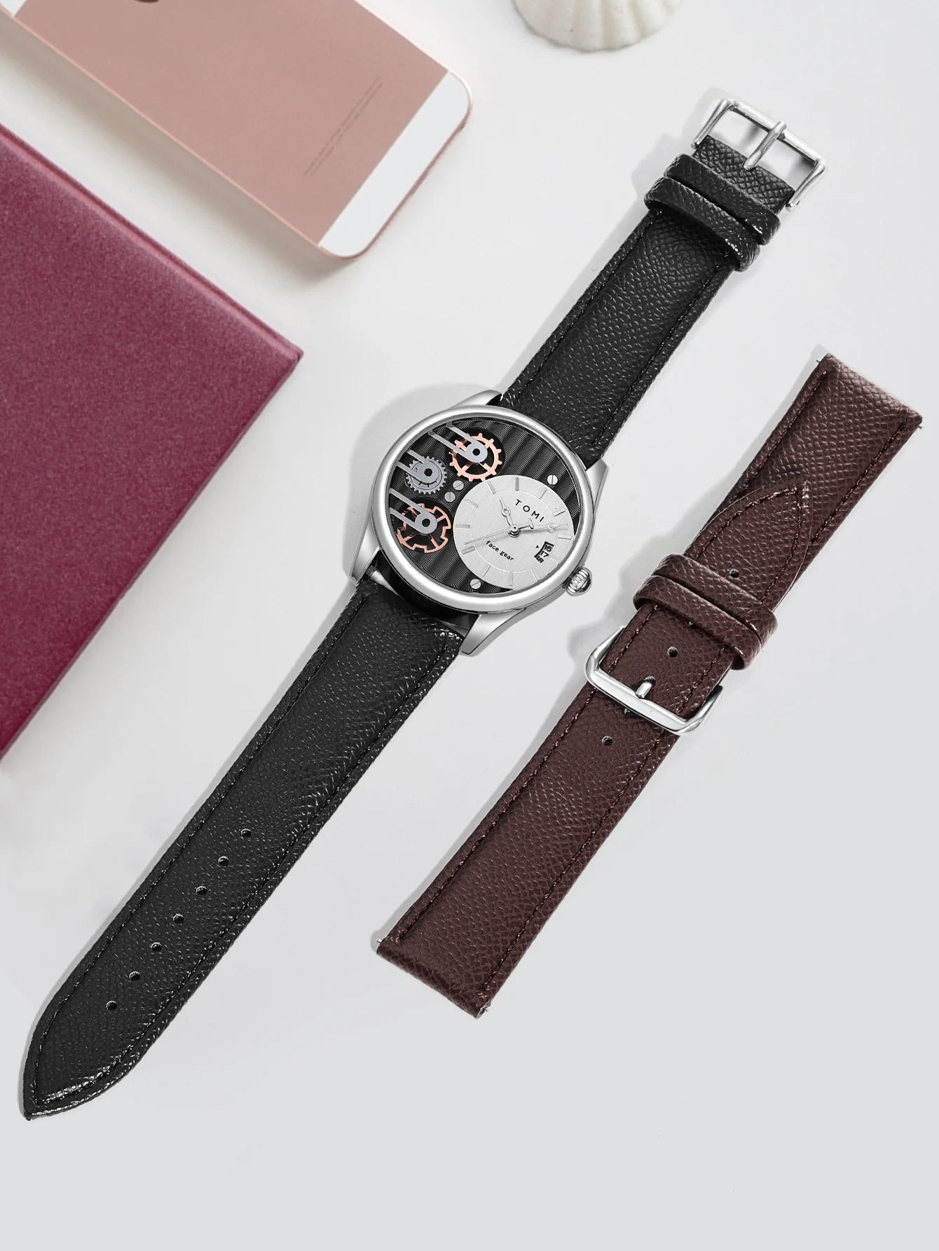 Men's Luxury Watch and Simple Business Detachable Strap