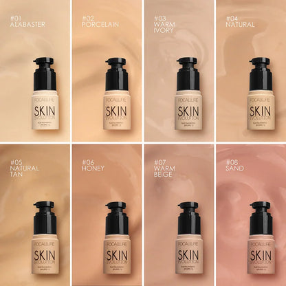 Wholesale FOCALLURE Face Makeup Foundation Makeup Base Liquid Foundation