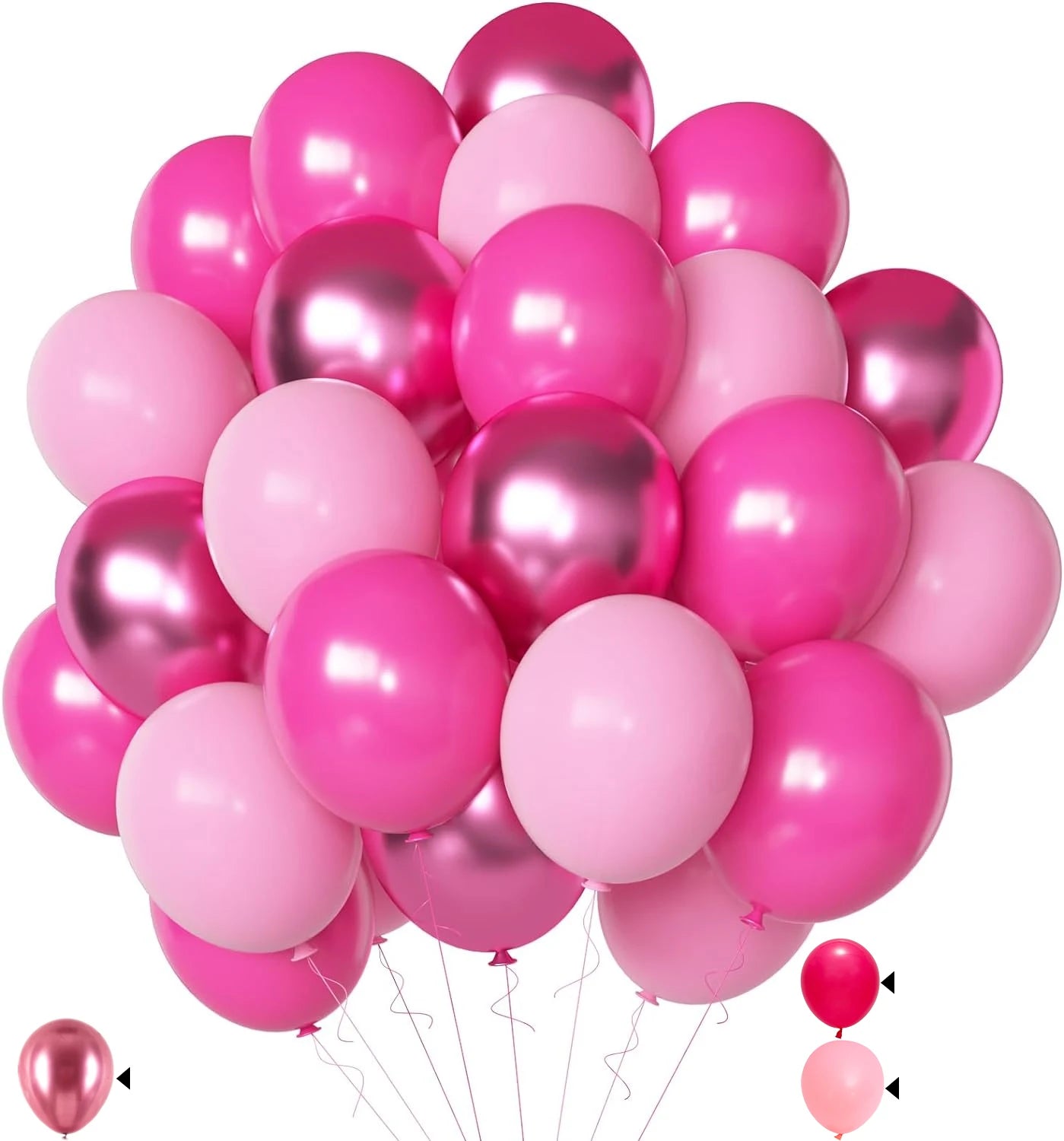 50PCS 10/12inch different Balloons Gender Reveal Wedding Valentine's Day