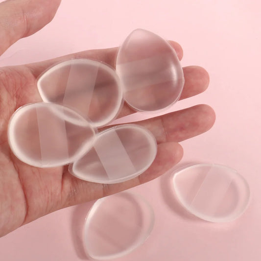 5-Pack Mini Silicone Fingertips - Reusable, Fragrance-Free Makeup Brushes for Foundation, Concealer and Powder