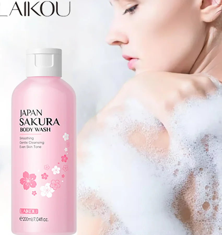 LAIKOU Sakura Shower Gel Long Moisturizing