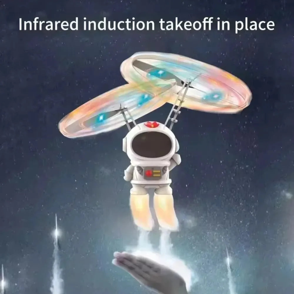 Levitating Luminous Flying Robot Astronaut Toy