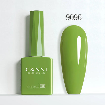 CANNI Hema Free Nail Gel Polish Christmas Red Color Collection Semi Permanent Nail Dehydrator Primer 9ml French Gorgeous Color