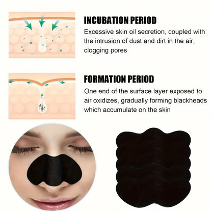 10/50/100 Pieces Facial Blackhead Removal Stickers