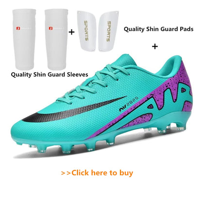 Men FG/TF Football Boots Futsal Professional Unisex Kids