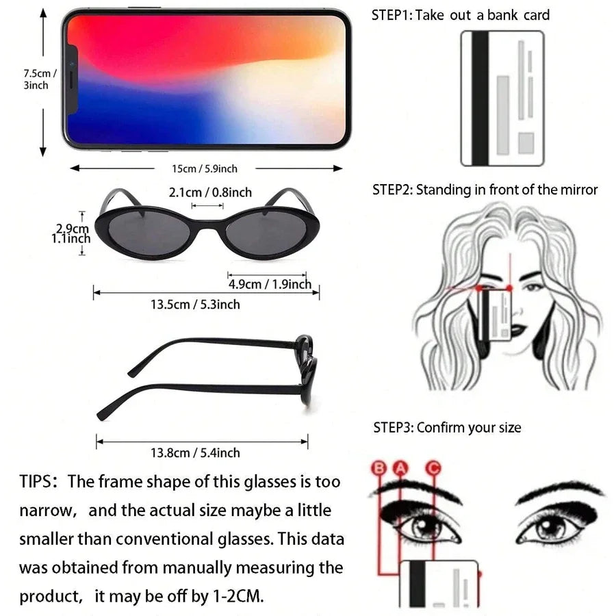 Sexy Small Oval Women's Sunglasses 2025 New Fashion Leopard Brown Hot Sun Glasses Female Retro Colorful Shade Eyeglass