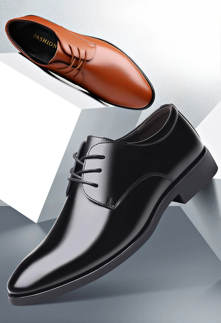 Men's new business leather Shoes