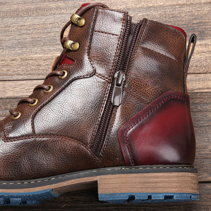 Fashion Comfortable  Boots Leather