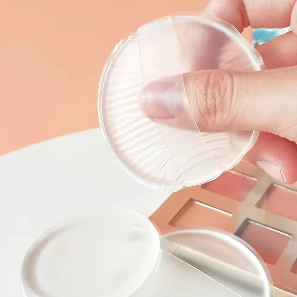 1/3pcs Jelly Soft Silicone Gel Powder Puff Sponge for Cosmetic Face Foundation BB Cream No Powder Eating Powder Makeup Tool