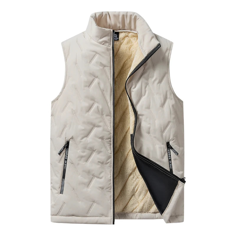 Autumn and winter fashion men's cotton vest jacket