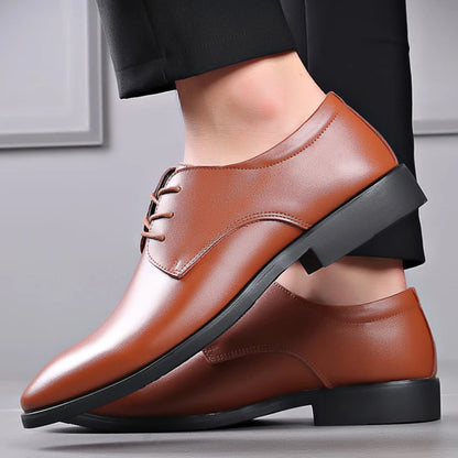 Men's new business leather Shoes