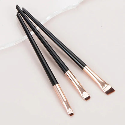 Wholesale 3pcs/set Blade Eyeliner Brush Eyebrow Brush