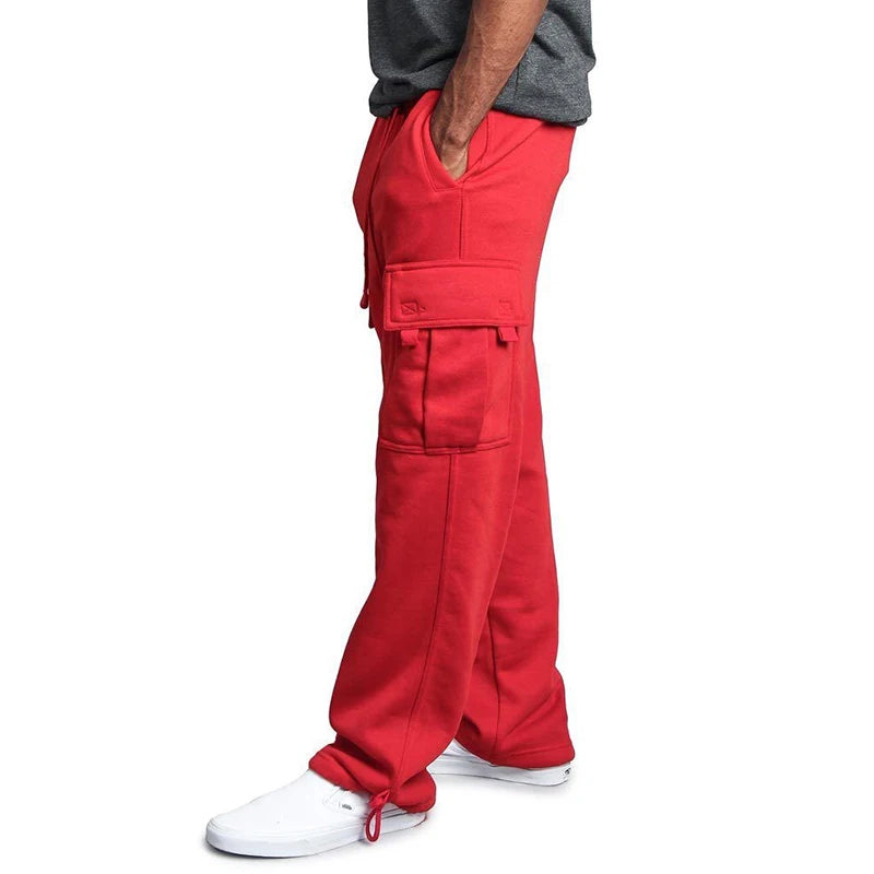 Mens Sweatpants Straight Fit Joggers for Sports and Streetwear