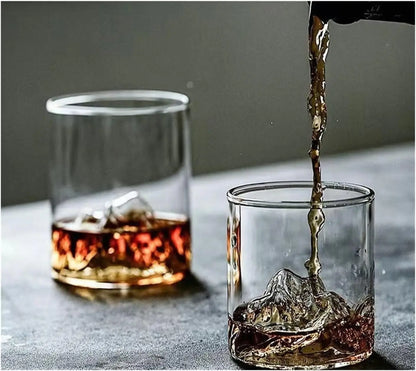 3D Landscape Cup Wine Whiskey cup for Drinking Bourbon Scotch Cocktails