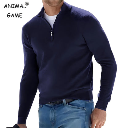 New Men's Long Sleeve Pullover