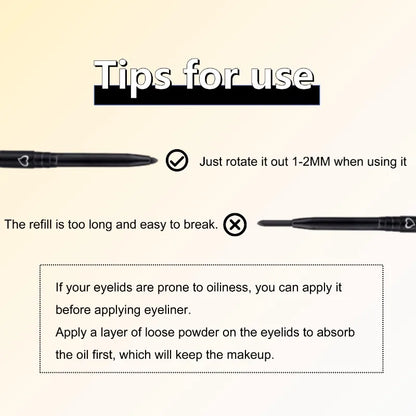 Eye Makeup Eyeliner Long-lasting Waterproof Non-fading Beauty Makeup Tool Quick-drying Non-smudge Eyeliner