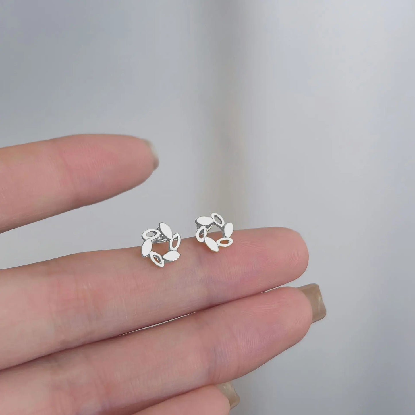 New Heart Stud Earrings for Women