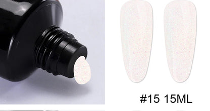 Pink/Clear/White Solid Builder Gel For Nails Hard Gel Extension Builder Nail Gel,Non-Sticky 3D Sculpture Diy Nail Poly Art Gel