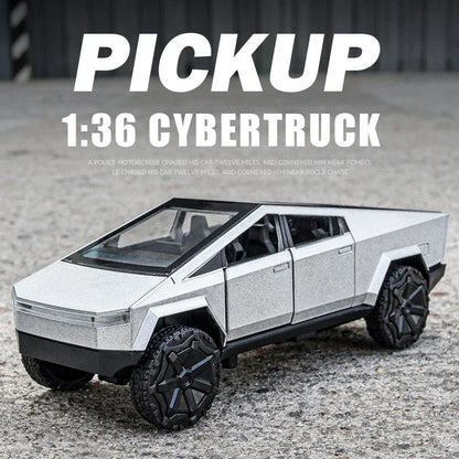 Tesla Cybertruck Alloy Car Model Diecasts Vehicles Toy Cars