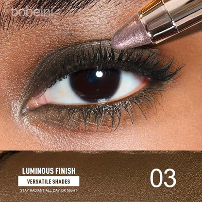 1PC Double-Ended Eyeshadow Stick – Waterproof, High Pigment, Matte & Glitter, DIY-Friendly, Fast & Easy, Certified, Unisex Use