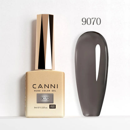 CANNI Hema Free Nail Gel Polish Christmas Red Color Collection Semi Permanent Nail Dehydrator Primer 9ml French Gorgeous Color