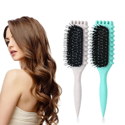 1PCS Curly Hair Definition Styling Brush Wrinkle Removal Hair Brush Entangled Wet Curly Hair Comb Styling Curly Brush Hair Tool