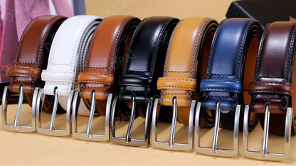 Men Belts High Quality Genuine Leather