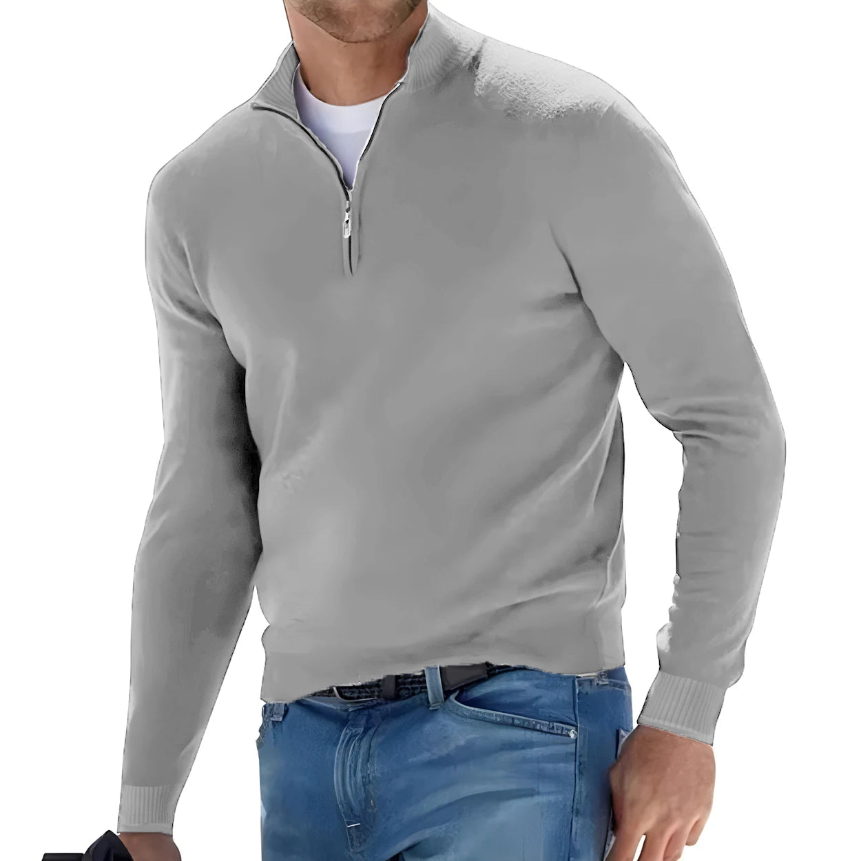 New Men's Long Sleeve Pullover