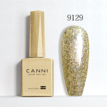 CANNI Hema Free Nail Gel Polish Christmas Red Color Collection Semi Permanent Nail Dehydrator Primer 9ml French Gorgeous Color