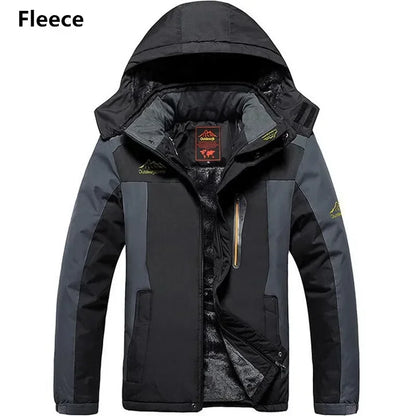 2024 Winter Jacket Men Thick Warm Waterproof Hooded Parka Coat Windbreaker Military Fleece Jacket PlusSize 9XL Jaqueta Masculina