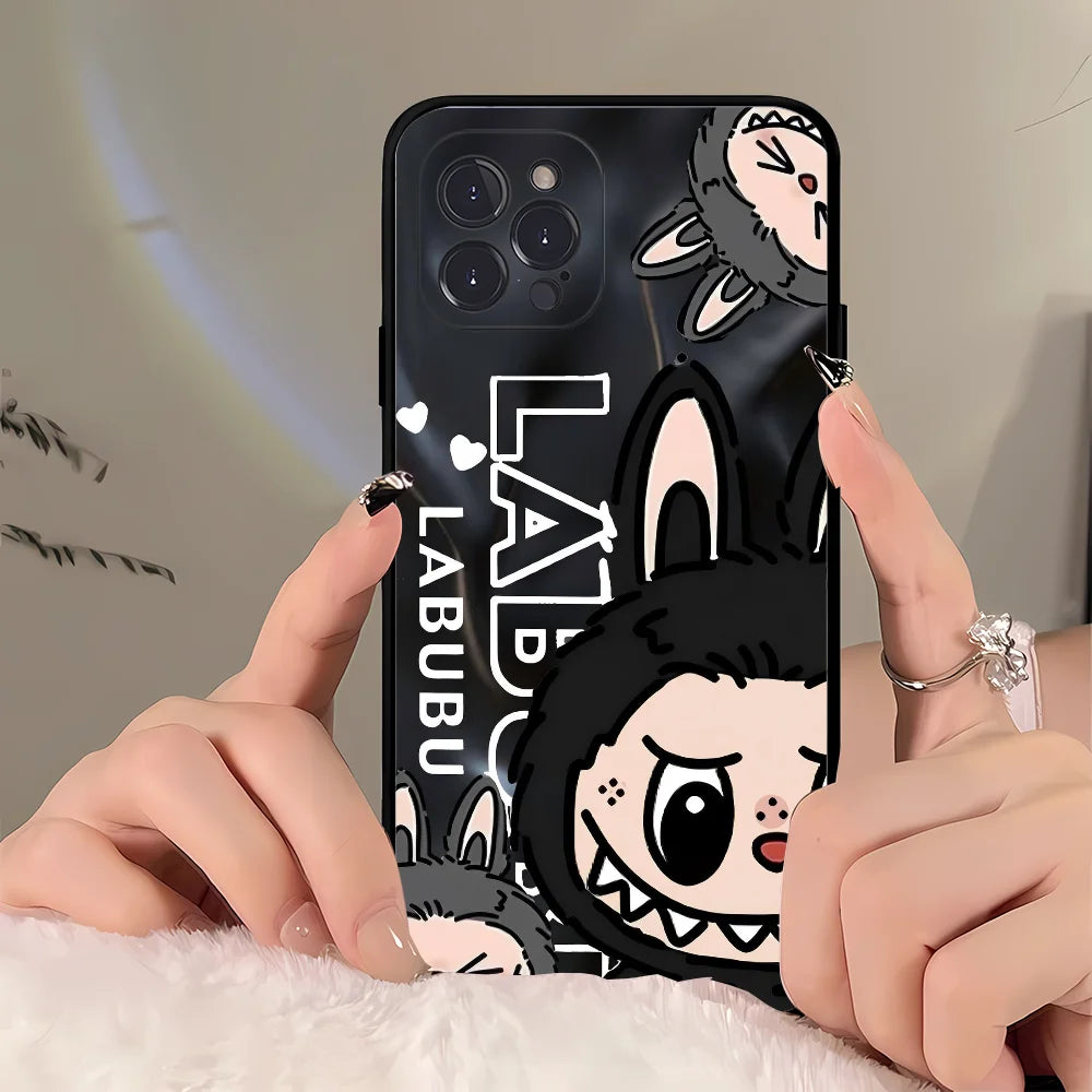 LUBUBU C-cUTE Phone Case For IPhone 15 14 11 12 13 Mini Pro XS Max Cover 6 7 8 Plus X XR SE 2020 Funda Shell