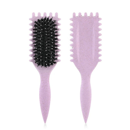1PCS Curly Hair Definition Styling Brush Wrinkle Removal Hair Brush Entangled Wet Curly Hair Comb Styling Curly Brush Hair Tool