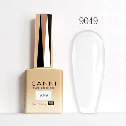 CANNI Hema Free Nail Gel Polish Christmas Red Color Collection Semi Permanent Nail Dehydrator Primer 9ml French Gorgeous Color