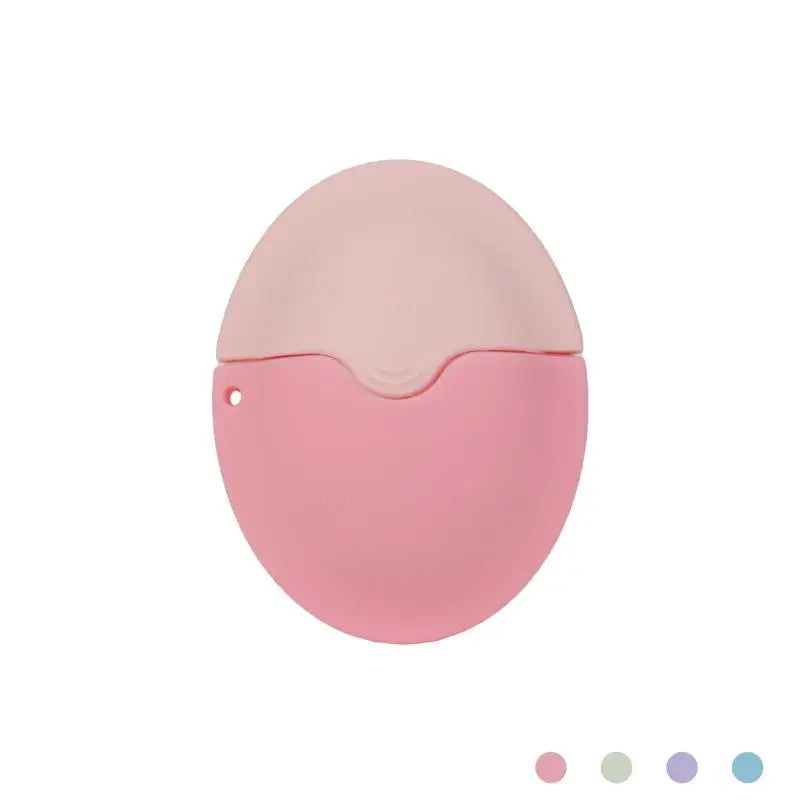Silicone Suncream Roller Applicator Refillable Oval Isolation Lotion Cream Bottles Stitching Color Cosmetics Tool Travel