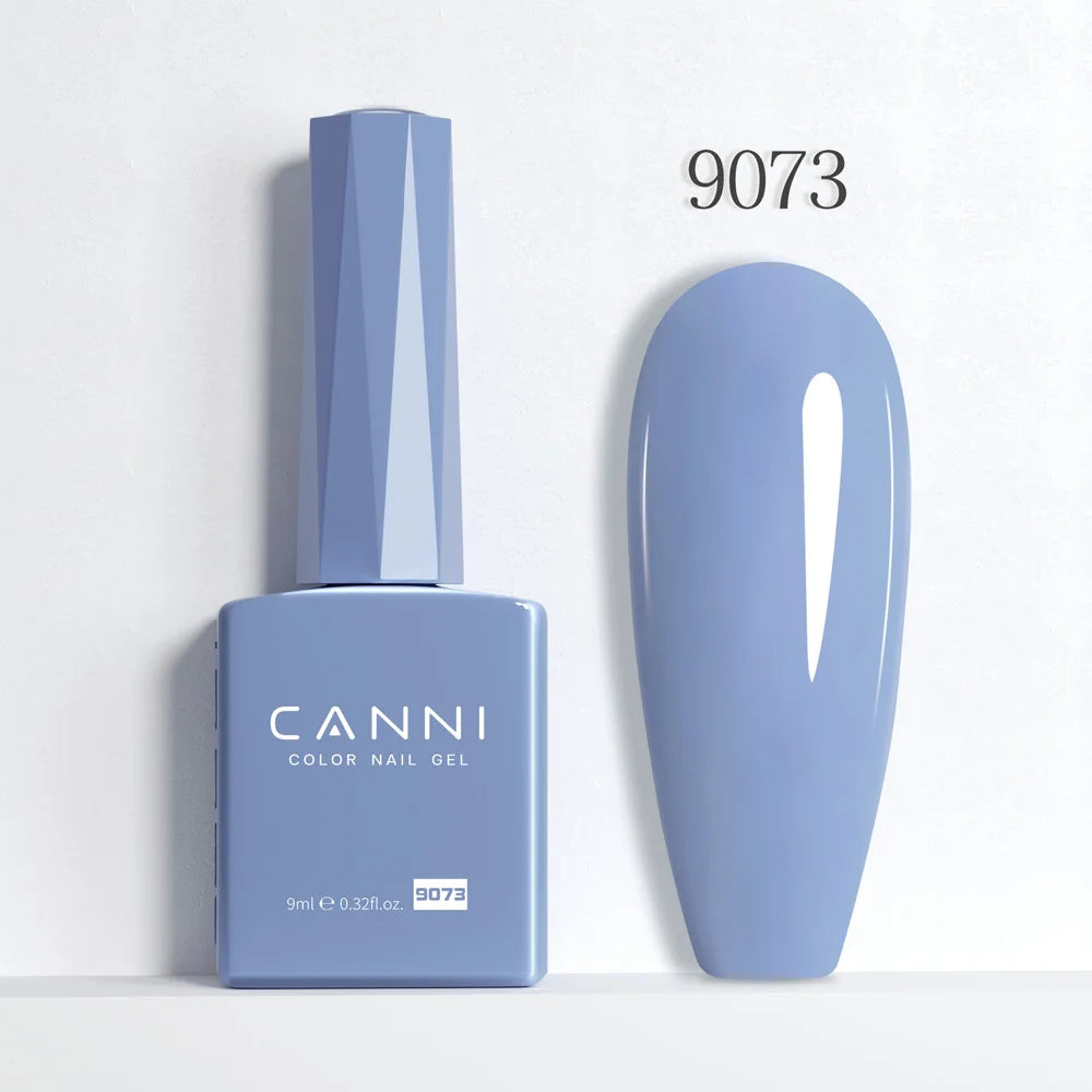 CANNI Hema Free Nail Gel Polish Christmas Red Color Collection Semi Permanent Nail Dehydrator Primer 9ml French Gorgeous Color